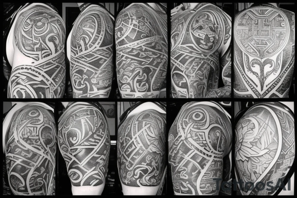 I would like a tattoo that pays tribute to my heritage, with is English, Irish, Scottish, Welsh, Scandinavian, Italian and New Zealand tattoo idea