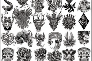 I would like a tattoo that pays tribute to my heritage, with is English, Irish, Scottish, Welsh, Scandinavian, Italian and New Zealand tattoo idea