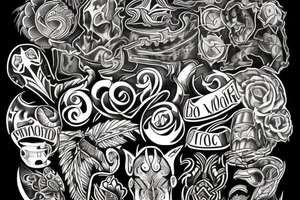 I would like a tattoo that pays tribute to my heritage, which is English, Irish, Scottish, Welsh, Scandinavian, Italian and Maori tattoo idea