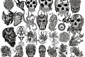 I would like a tattoo that pays tribute to my heritage, which is English, Irish, Scottish, Welsh, Scandinavian, Italian and Maori tattoo idea