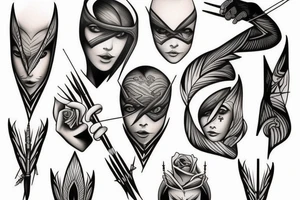 Arrow tattoo idea