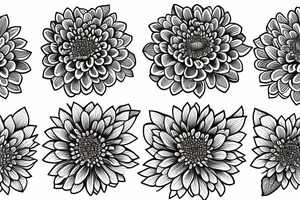 chrysanthemum tattoo idea