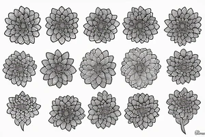 chrysanthemum tattoo idea
