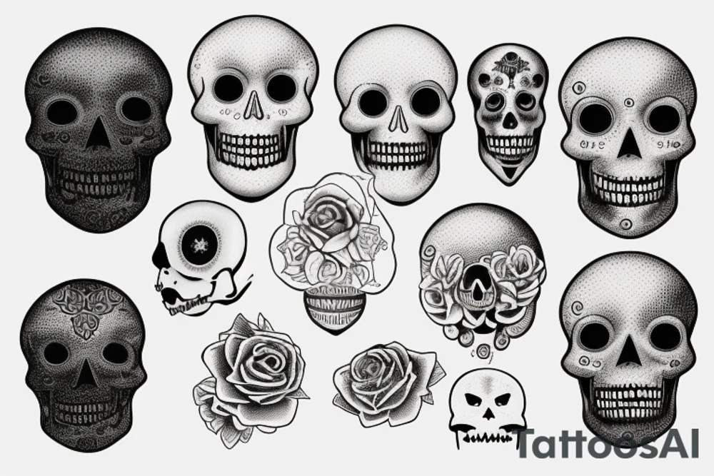 memento mori tattoo idea