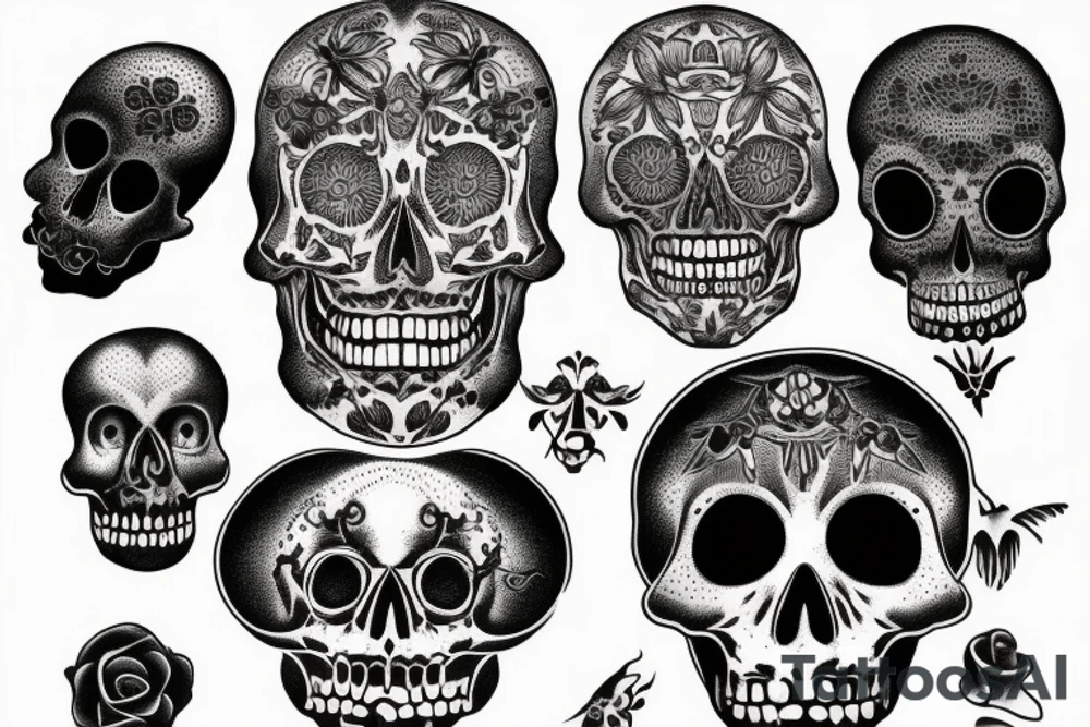 memento mori tattoo idea
