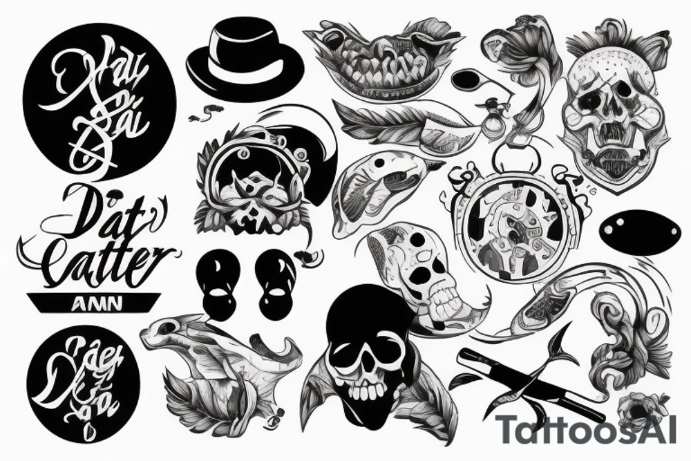 father and son tattoo idea