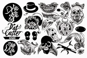 father and son tattoo idea