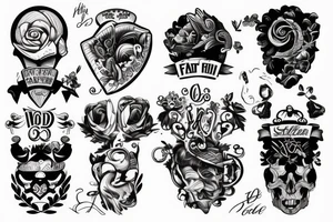 father and son tattoo idea