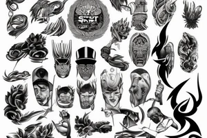 strength and masculinity tattoo idea