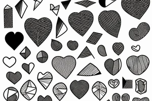 Broken heart tattoo idea