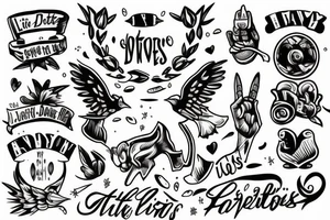 Little wins every day tattoo idea