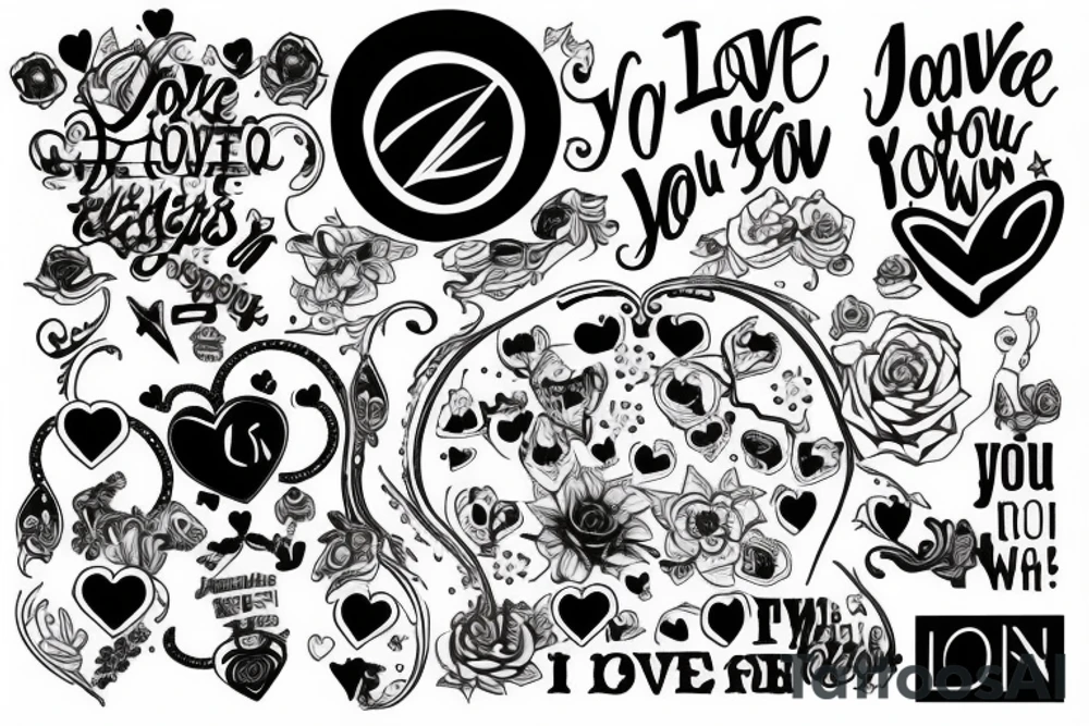 Love what you do tattoo idea