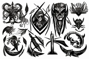 Witcher signs tattoo idea
