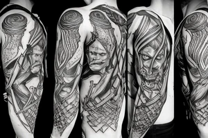 Witcher Axii igni aard yrden quen tattoo idea