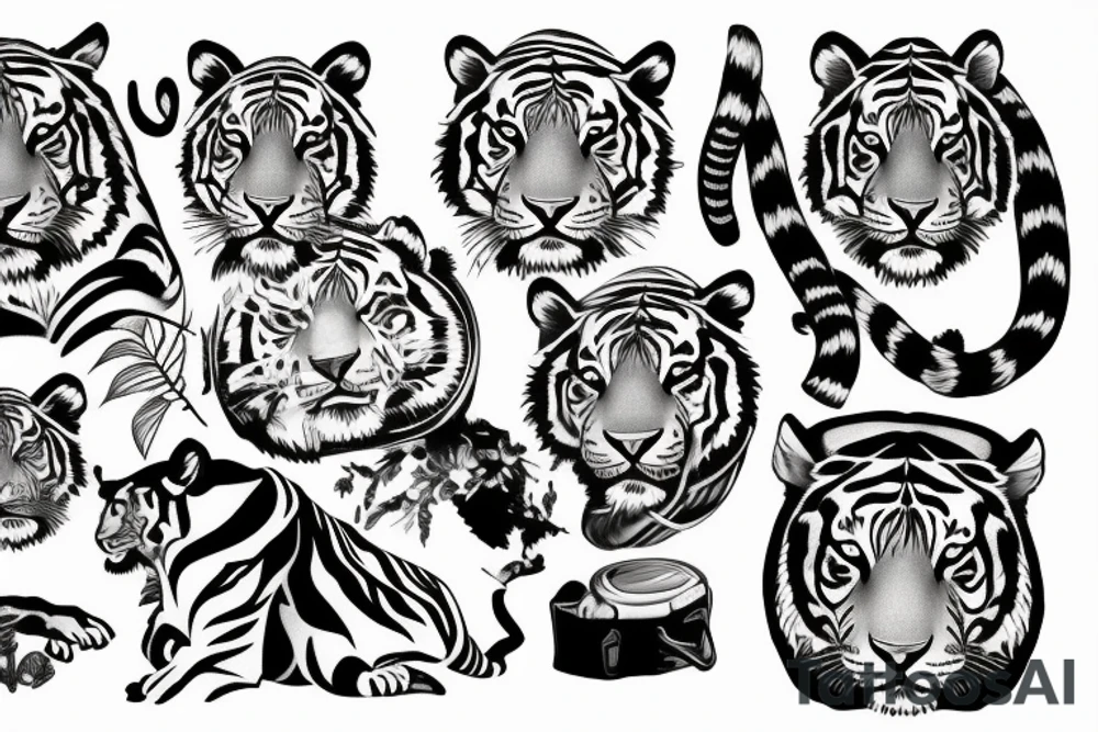 Tiger tattoo idea