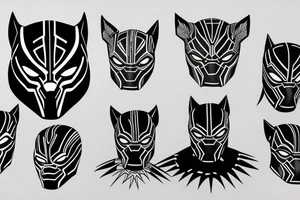 Black Panther tattoo idea
