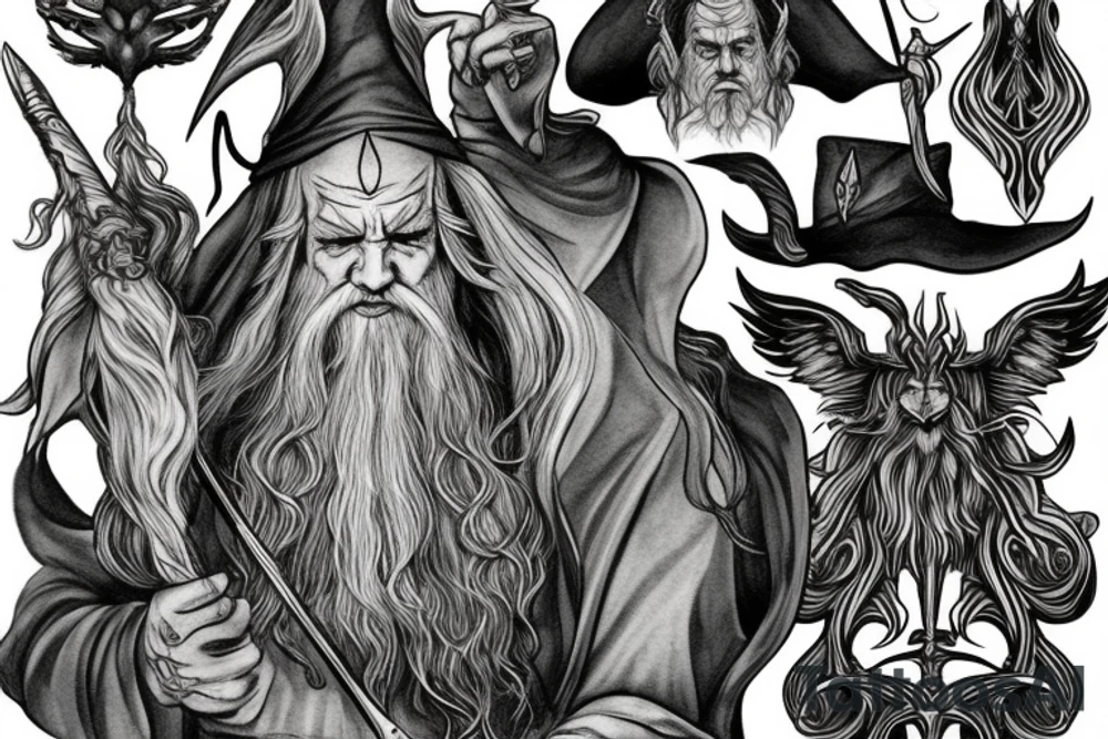 Gandalf tattoo idea