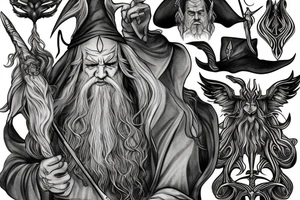 Gandalf tattoo idea