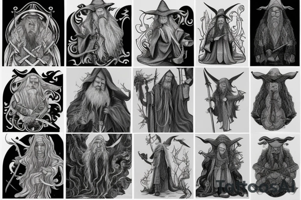 Gandalf tattoo idea