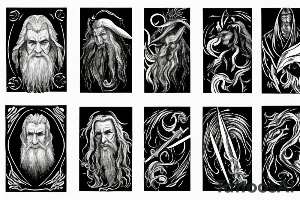 Gandalf tattoo idea