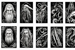 Gandalf tattoo idea