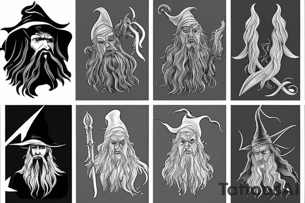 Gandalf tattoo idea