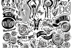 If you wait until you’re ready you’re never gonna move tattoo idea