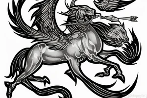 Saint George and Dragon tattoo idea
