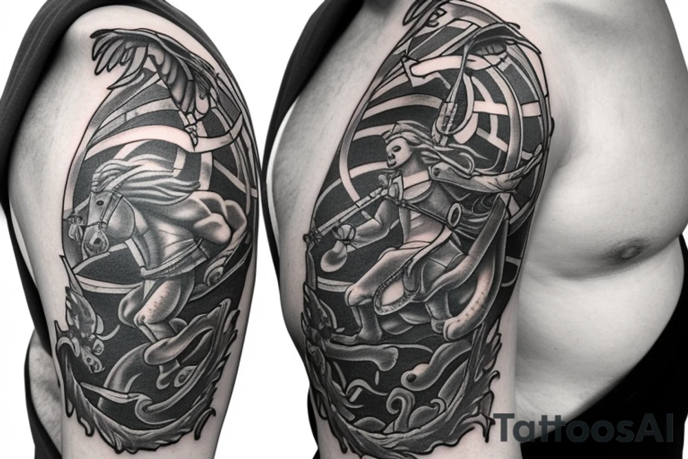 Saint George tattoo idea