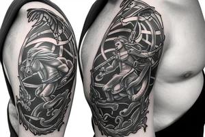 Saint George tattoo idea