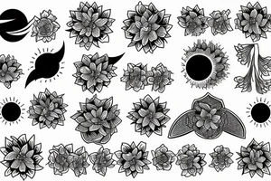 daffodils unbalanced 22 eclipse happiness tattoo idea