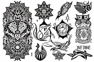 Saint John the Divine Peace Fountain tattoo idea