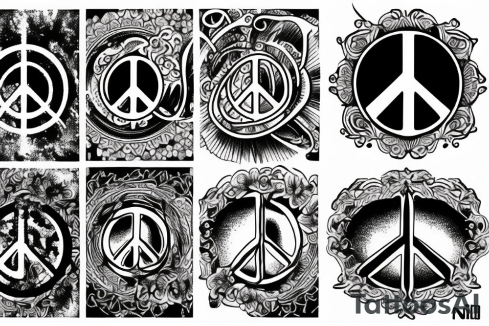 Peace Fountain tattoo idea
