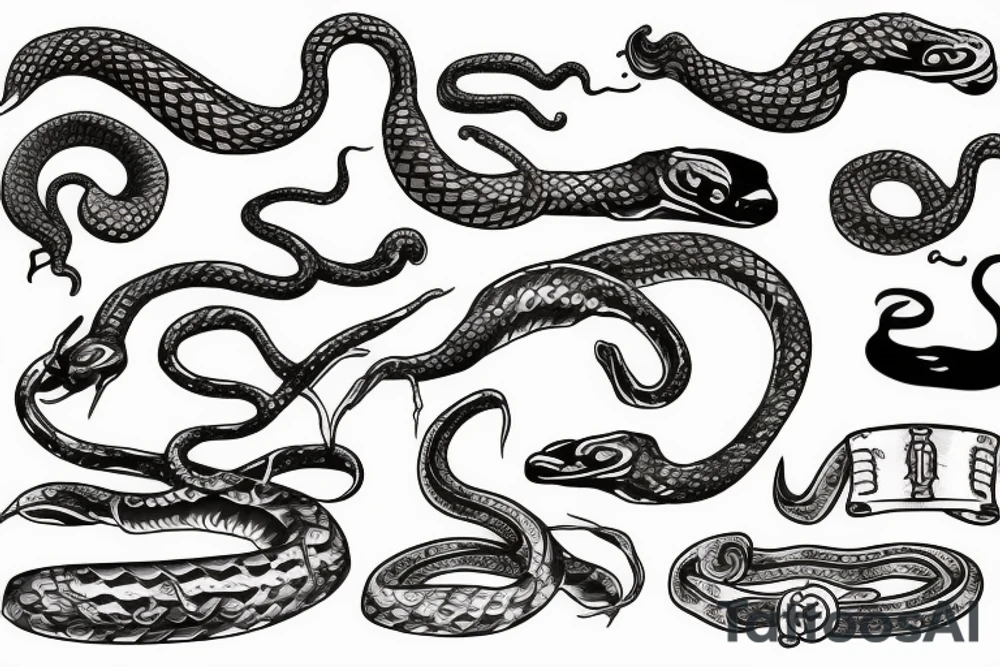 Snake tattoo idea