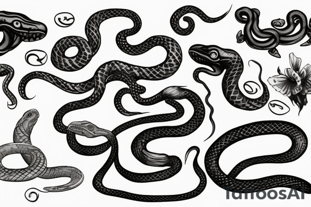 Snake tattoo idea