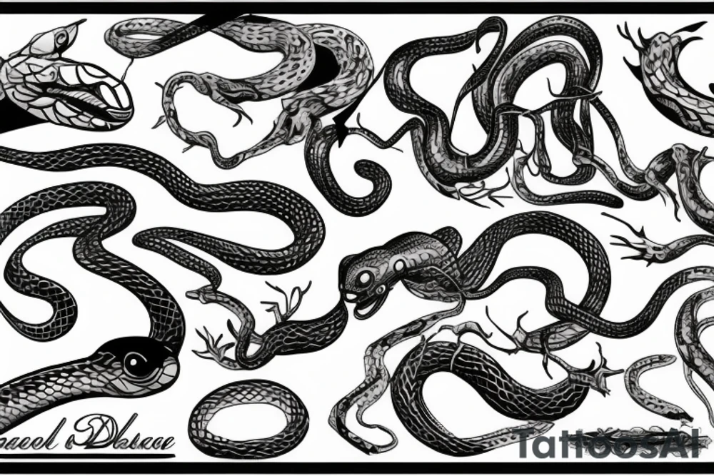 Snake tattoo idea