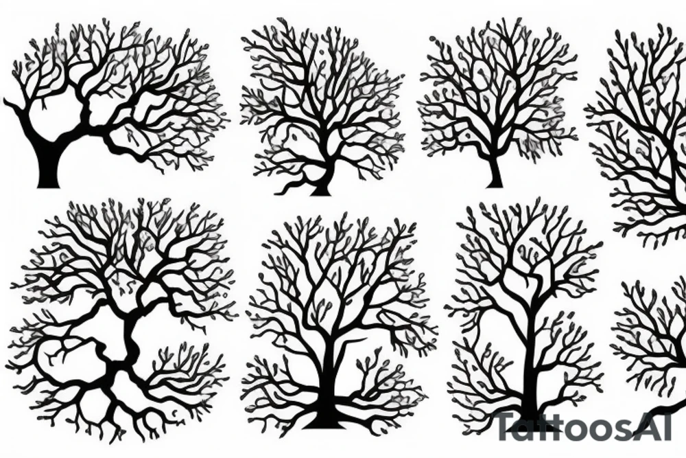 Oak tree tattoo idea