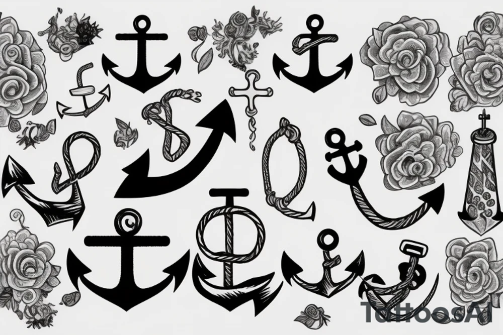 Anchor tattoo idea