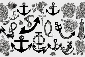 Anchor tattoo idea