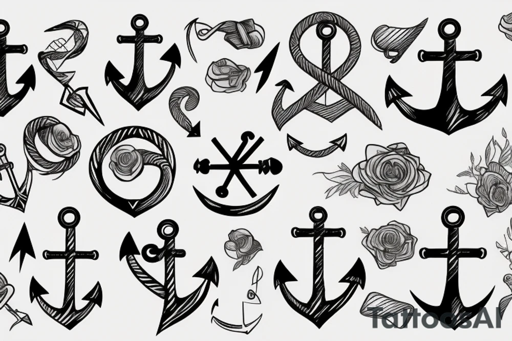 Anchor tattoo idea