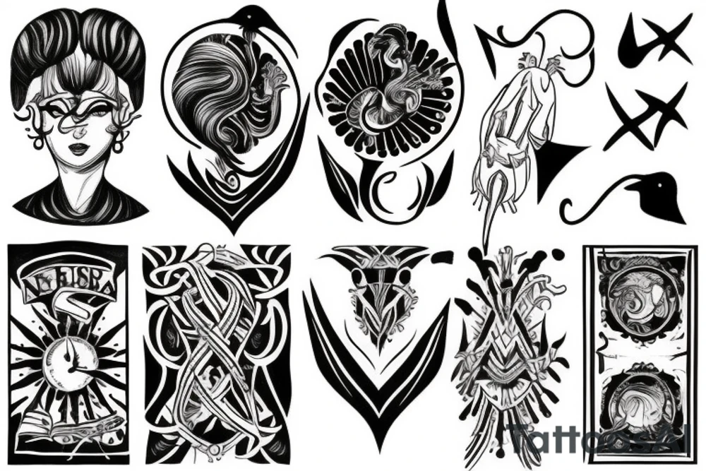 Libra tattoo idea