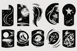 Interstellar movie tattoo idea