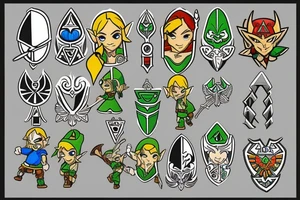 Legend of Zelda tattoo idea