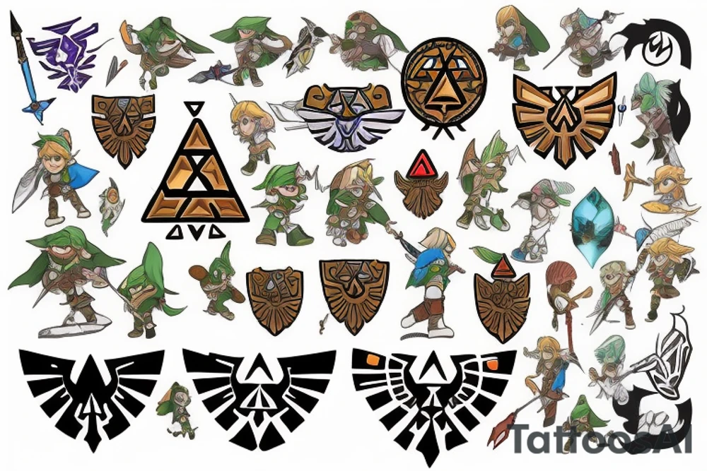 Legend of Zelda tattoo idea