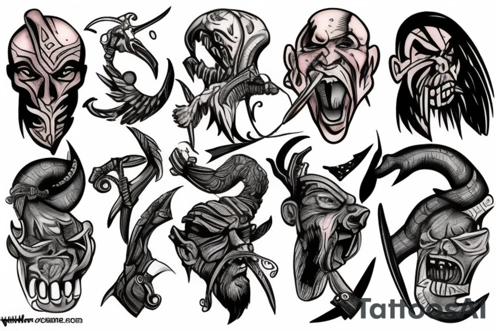 God Of War tattoo idea