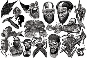 God Of War tattoo idea