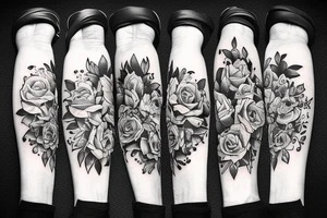 Text: Gone from our sight, but never from our hearts. tattoo idea