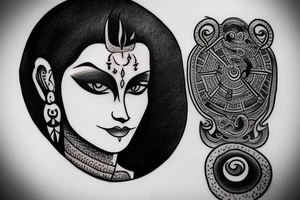About travel with mahadev tattoo idea