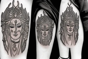 About travel with mahadev tattoo idea