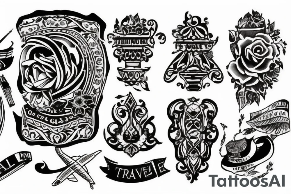 About travel tattoo idea